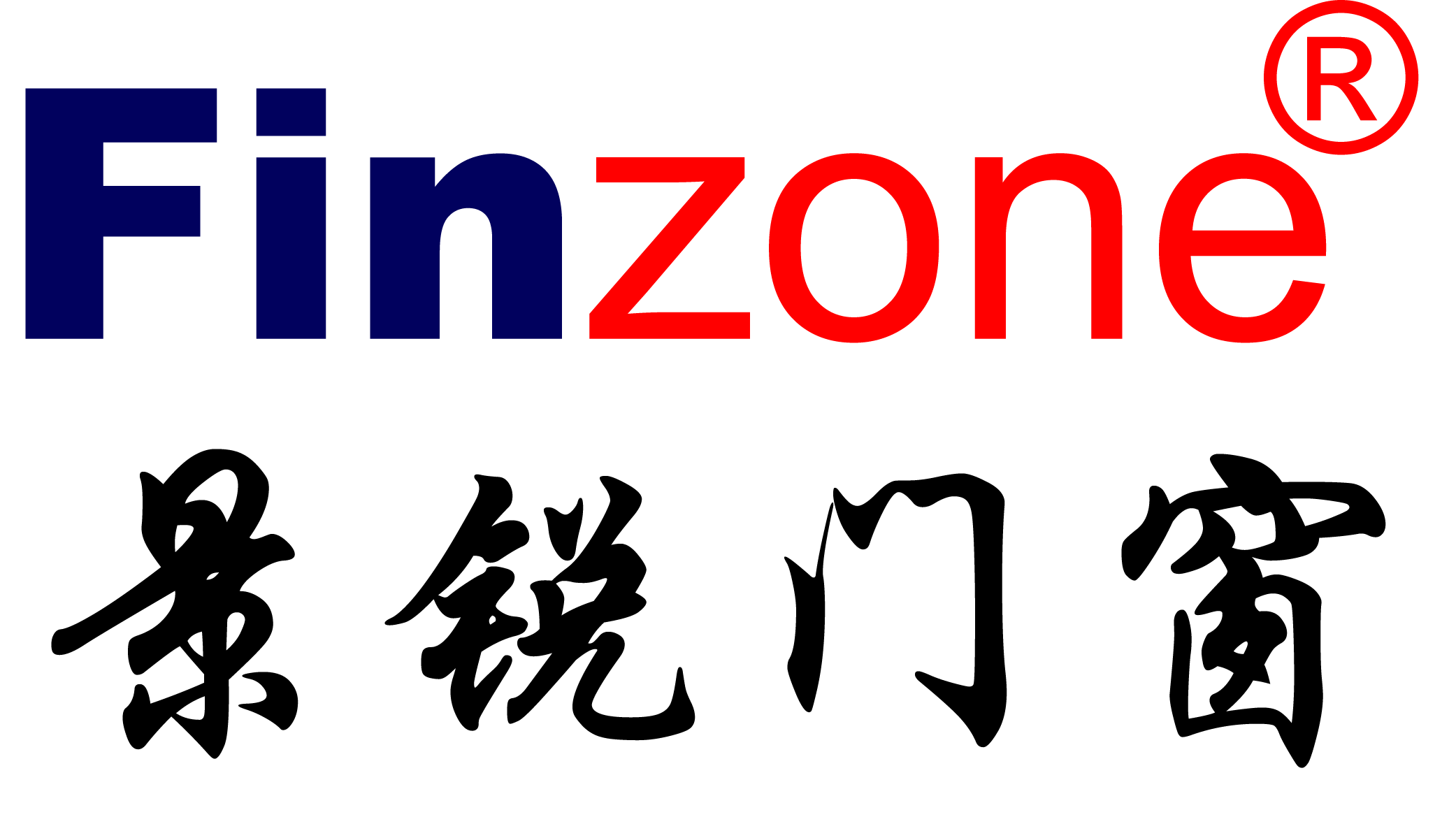 景锐门窗高清版白字LOGO